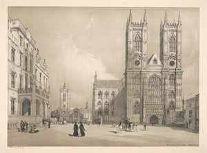 Abbey Westminster, nemocnice a c. od Thomas Shotter Boys