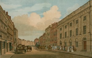 Dům obsazený Východoindickou společností, Leadenhall Street, Londýn, jak byl přestavěn v roce 1726