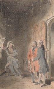 Ilustrace k ctnostnému sirotkovi od Thomas Stothard