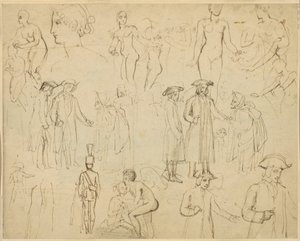 Roger de Coverley a Cikáni [verso] od Thomas Stothard