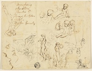 Náčrty k poezii Samuela Rogerse od Thomas Stothard