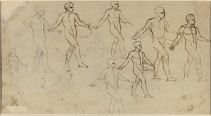Studie rozsévače (ilustrace pro Thomsonovy roční období) od Thomas Stothard