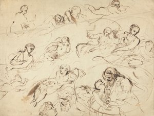 Studium pro Telemachus od Thomas Stothard