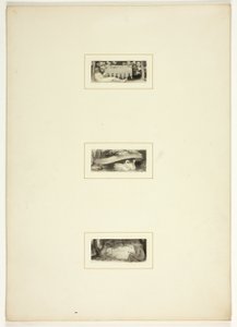 Studie na talíř od Telemacha od Thomas Stothard