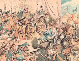 The Field of the Cloth of Gold, c1884