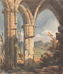 Krajina Při Pohledu Přes Zničené Podloubí od Thomas Sully