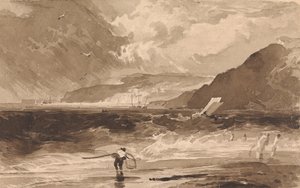 Lyme Regis, Dorsetshire, bouře od Thomas Sully