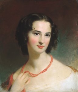 Paní James Montgomery, Jr., ca. 1845. od Thomas Sully