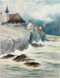 Kabáty (tužka, wc a tělová barva na papíře) od Thomas Swift Hutton