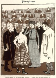 Ženská studia od Thomas Theodor Heine