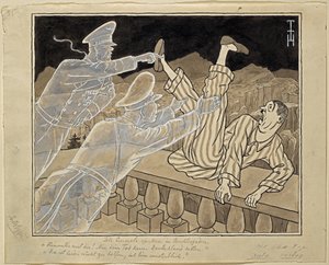 Mrtví generálové straší Berchtesgaden od Thomas Theodor Heine