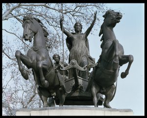 Boadicea, 50. léta 19. století (bronz) (viz také 33580)