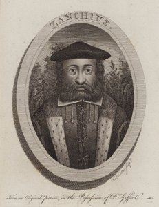 Girolamo Zanchi, italský protestantský reformační duchovní (rytina)