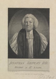 Jonathan Shipley, biskup ze St. Asaph