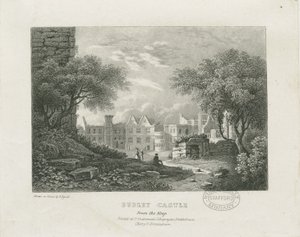 Dudley Castle – The Keep: litografie a [19. století] od Thomas Underwood