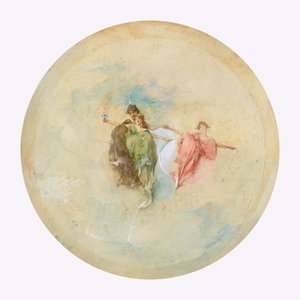 Svítání, 1892. od Thomas Wilmer Dewing