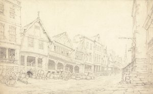 Watergate Street, Chester od Thomas Webster