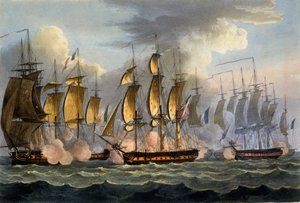 The Capture of La Prévoyante and La Raison, 17th May 1795, from 