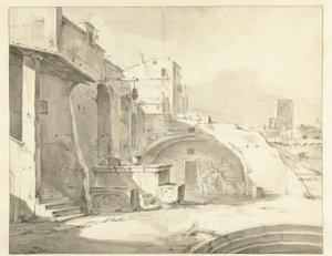 Italská ruina od Thomas Wijck