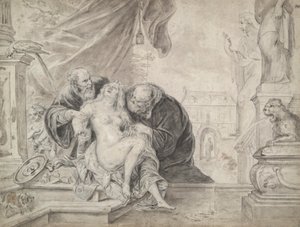 Susannah a starší od Thomas Willeboirts