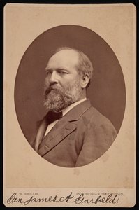 Portrét Jamese Abrama Garfielda 1831-1881, červen 1880.