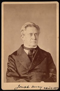 Portrét Josepha Henryho 1797-1878, duben 1873.