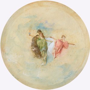 Úsvit od Thomas Wilmer Dewing