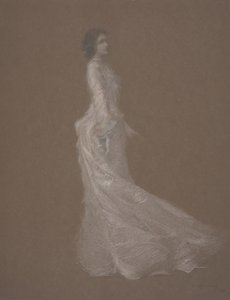 Růžové šaty, kolem roku 1894