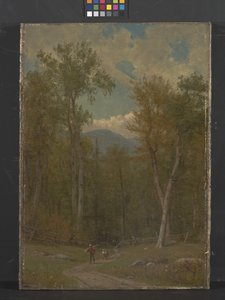 Krajina (olej na plátně) od Thomas Worthington Whittredge