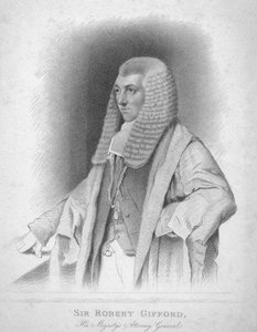Sir Robert Gifford, Jeho Veličenstvo generální prokurátor, c1820.
