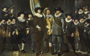 Občanská garda III. amsterdamského obvodu pod velením kapitána Allaerta Cloecka a poručíka Lucase Jacobsze Rotganse, 1632