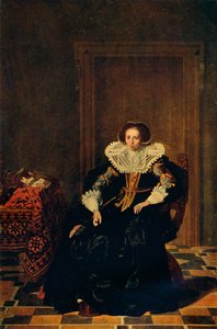 Portrét dámy, 1632, 1909