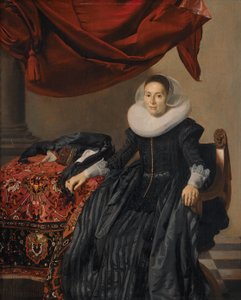 Portrét mladé ženy od Thomas de Keyser