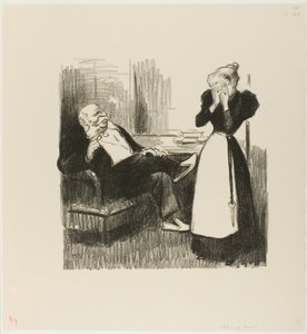 Svoboda od práce od Théophile Alexandre Pierre Steinlen