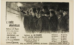 Nová myšlenka od Théophile Alexandre Pierre Steinlen