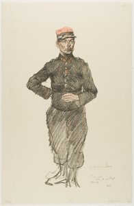Legionář od Théophile Alexandre Pierre Steinlen