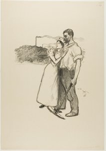 Poslední útočiště svobody od Théophile Alexandre Pierre Steinlen