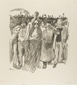 18. března od Théophile Alexandre Pierre Steinlen