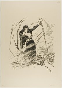 květen 1871 od Théophile Alexandre Pierre Steinlen