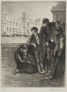 Bída a nádhera od Théophile Alexandre Pierre Steinlen