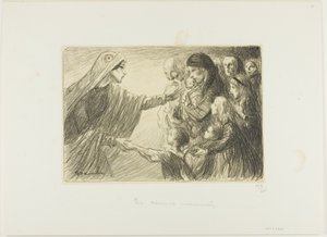 Národní asistence od Théophile Alexandre Pierre Steinlen