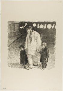 Státní svátek od Théophile Alexandre Pierre Steinlen