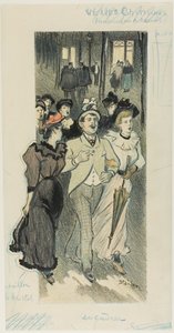 Staré písně od Théophile Alexandre Pierre Steinlen