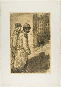 Toulaví psi od Théophile Alexandre Pierre Steinlen