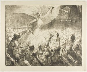 Osvoboditel od Théophile Alexandre Pierre Steinlen