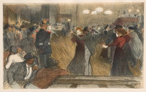 Bal de Barriere, 1898. od Théophile Alexandre Steinlen