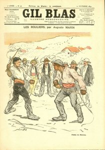 Obálka ""Gil Blas"" od Théophile Alexandre Steinlen