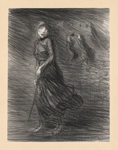 Na ulici (Dans la Rue) od Théophile Alexandre Steinlen