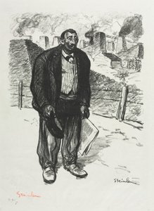 Poctivý pracovník od Théophile Alexandre Steinlen
