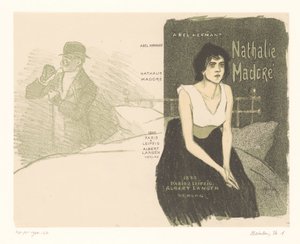 Design obálky: Abel Hermant s Nathalie Madoré Nathalie Madore (titul na objektu) od Théophile Alexandre Steinlen